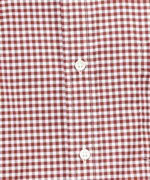 green label relaxing(グリーンレーベルリラクシング)の「KT PIN/OX ギンガムチェック GIZA BD シャツ◆(シャツ/ブラウス・メンズ・モカ/その他1/ネイビー/ブラック/ブラウン・LARGE/MEDIUM/XX-LARGE/SMALL/X-LARGE/X-SMALL)」の17枚目の写真
