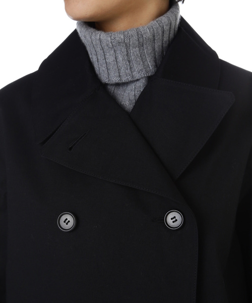 MARGARET HOWELL（マーガレットハウエル）の「・PROOFED COTTON（トレンチコート・レディース・ブラック・1）」の16枚目の写真