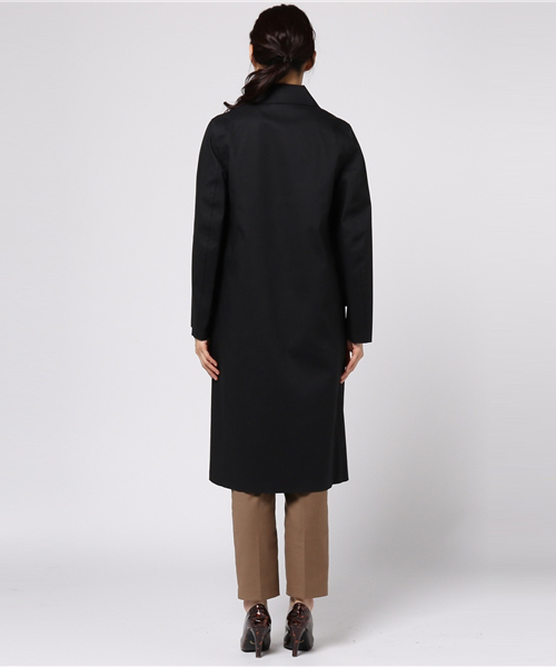 MARGARET HOWELL（マーガレットハウエル）の「・PROOFED COTTON（トレンチコート・レディース・ブラック・1）」の4枚目の写真
