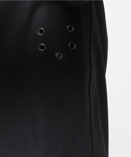 MARGARET HOWELL（マーガレットハウエル）の「・PROOFED COTTON（トレンチコート・レディース・ブラック・1）」の7枚目の写真