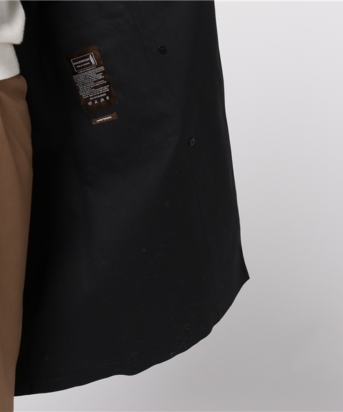 MARGARET HOWELL（マーガレットハウエル）の「・PROOFED COTTON（トレンチコート・レディース・ブラック・1）」の11枚目の写真