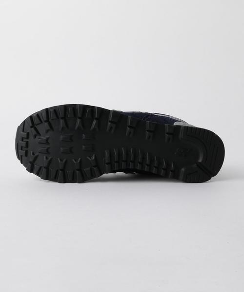 NEW BALANCE（ニューバランス）の「■■■[WEB限定][ニューバランス]new balance ML574 16FW CB スニーカー（スニーカー・レディース・ネイビー/ライトグレー・22.5cm/23cm/24cm/23.5cm/24.5cm/25cm）」の5枚目の写真
