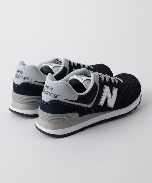 NEW BALANCE（ニューバランス）の「■■■[WEB限定][ニューバランス]new balance ML574 16FW CB スニーカー（スニーカー・レディース・ネイビー/ライトグレー・22.5cm/23cm/24cm/23.5cm/24.5cm/25cm）」の6枚目の写真