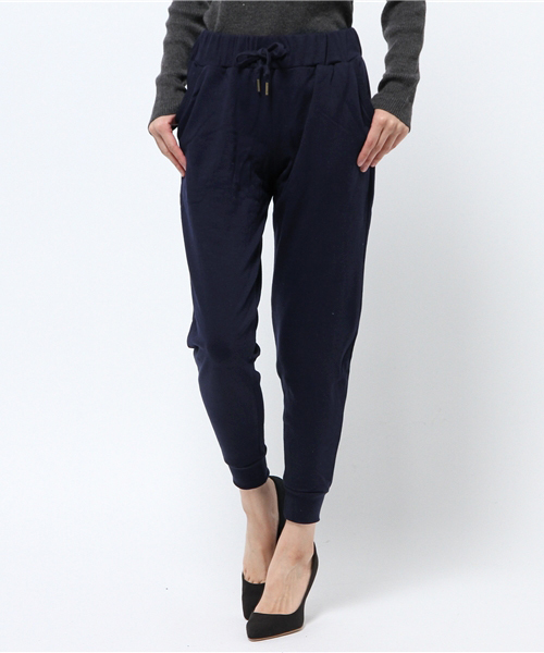 Pierrot（ピエロ）の「裾リブスウェットジョガーパンツ（その他パンツ・レディース・チャコール/ネイビー/杢グレー/ブラック・M/L）」の14枚目の写真