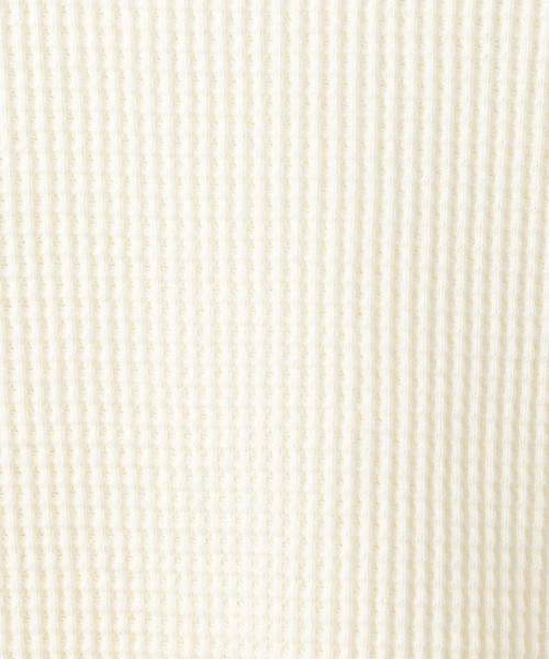 6（ロク）の「＜6(ROKU)＞THERMAL CREW NECK 6SLEEVE/ｻｰﾏﾙ（Tシャツ/カットソー・レディース・ホワイト/ブラック/ピンク/ネイビー・FREE）」の14枚目の写真