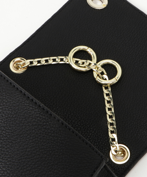 PLAIN CLOTHING（プレーンクロージング）の「チェーンミニショルダーバッグ【PLAIN CLOTHING】（ショルダーバッグ・レディース・ベージュ/ネイビー/グレー/アイボリー/ブラック/レッド・FREE）」の11枚目の写真