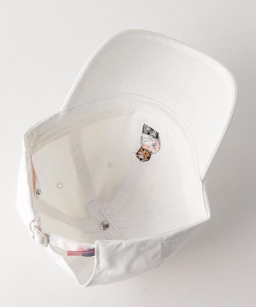 LES CINQ LETTRES（レサンクレトルズ）の「【別注】 ＜LES CINQ LETTRES.＞ BEAR SK8 CAP BYSP/キャップ（キャップ・メンズ・ホワイト・FREE）」の6枚目の写真