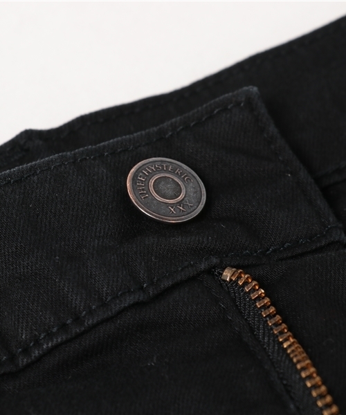 HYSTERIC GLAMOUR（ヒステリックグラマー）の「CR/CRUSH＆PATCHリメイク SチノスリムPT（デニムパンツ・メンズ・ブラック・28inch/29inch/30inch/31inch/32inch/34inch）」の9枚目の写真