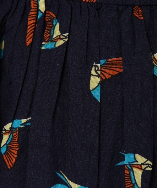 coca（coca）（コカ）の「ツバメ柄ノースリーブワンピース（ワンピース・レディース・ネイビー・S/M/ONE SIZE）」の7枚目の写真