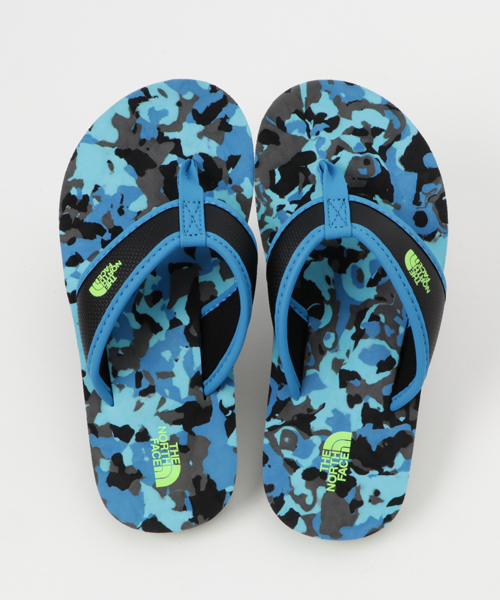 The North Face ザノースフェイス の ザ ノース フェイス キッズビーチサンダル ベースキャンプフリップフロップ ビーチサンダル Wear