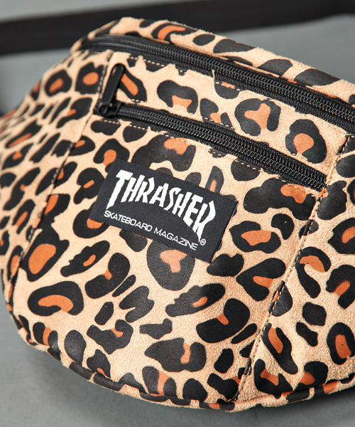 THRASHER(スラッシャー)の「ヒョウガラボディバッグ(ショルダーバッグ・メンズ・その他1・FREE)」の6枚目の写真