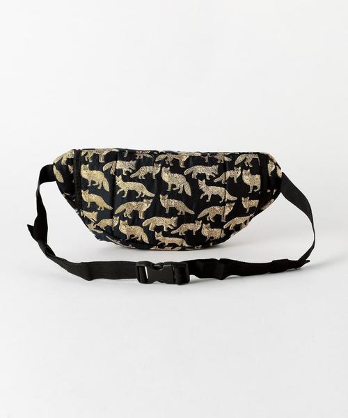 BEAUTY&YOUTH UNITED ARROWS（ビューティーアンドユースユナイテッドアローズ）の「BY ラメフォックス ボディーバッグ ◆（ボディバッグ/ウエストポーチ・レディース・ダークグリーン/ネイビー・FREE）」の4枚目の写真