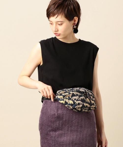 BEAUTY&YOUTH UNITED ARROWS（ビューティーアンドユースユナイテッドアローズ）の「BY ラメフォックス ボディーバッグ ◆（ボディバッグ/ウエストポーチ・レディース・ダークグリーン/ネイビー・FREE）」の8枚目の写真