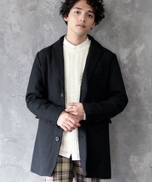 THE CASUAL（カジュアル）の「ウール混 メルトン チェスターコート（チェスターコート）」