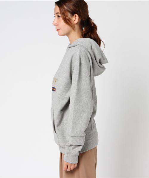 MOUSSY（マウジー）の「MOUSSY CLASSIC PKJ（パーカー・レディース・トップグレー/ボルドー/ホワイト/ブラック・FREE）」の11枚目の写真