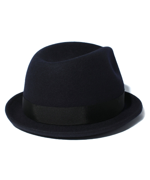 BEAUTY&YOUTH UNITED ARROWS（ビューティーアンドユースユナイテッドアローズ）の「BY フェルト セイラー ハット12fw◆（ハット・メンズ・ブラック/ネイビー・フリー）」の4枚目の写真