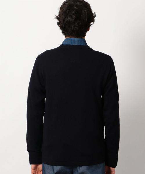 green label relaxing（グリーンレーベルリラクシング）の「CM プレーン Vネック ニット ◆（ニット/セーター・メンズ・ネイビー/ダークグレー・SMALL/MEDIUM/LARGE/X-LARGE/X-SMALL）」の7枚目の写真