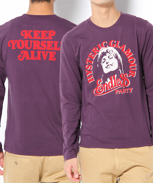 HYSTERIC GLAMOUR（ヒステリックグラマー）の「ENDLESS PARTY pt T-SH