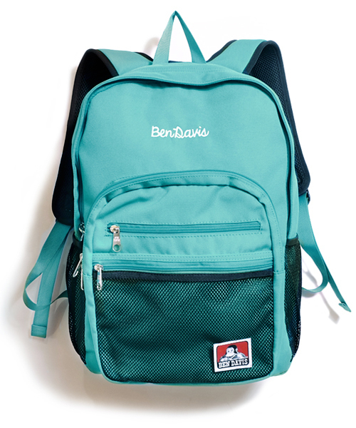 BEN DAVIS(ベンデイビス)の「《BEN DAVIS》定番モデル MESH XL PACK/ベンデイビス メッシュXLパック 約30L(バックパック/リュック・レディース・ブラック/ネイビー/ピンク/ミント/ブラック×イエロー/ブラック×ピンク/ブラック×ブラック/ブルー系その他/ブラック×パープル・FREE)」の6枚目の写真