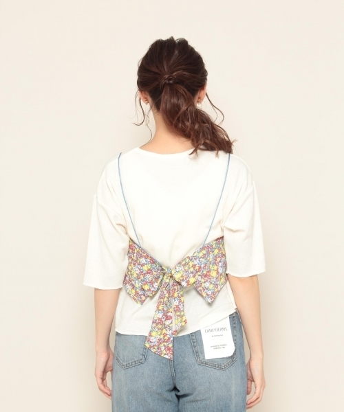 PAGEBOY(ページボーイ)の「花柄ビスチェセット(Tシャツ/カットソー・レディース・ベージュ系その他/ホワイト系その他・FREE)」の15枚目の写真