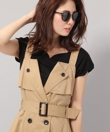 Andemiu | 【ネイビー限定】ハートＶネックカットソー795190(Tシャツ/カットソー)