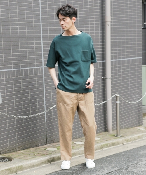 niko and...（ニコアンド）の「ベイカーイージーパンツ【niko and ...】（その他パンツ・メンズ・ブラック/ベージュ/カーキ・LARGE/MEDIUM）」の6枚目の写真