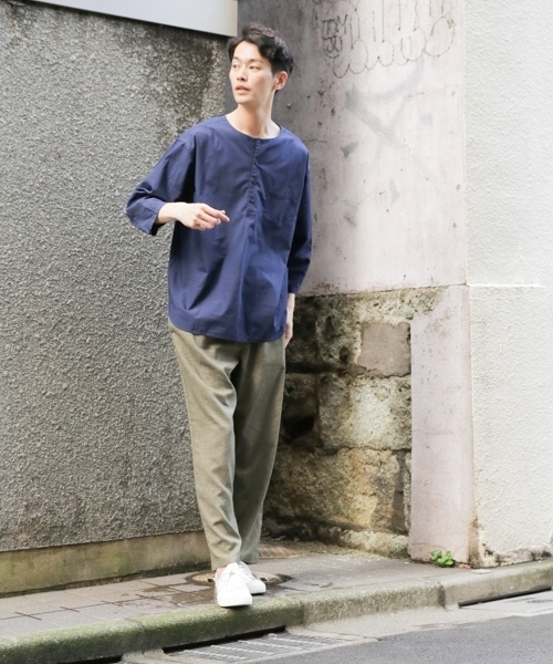 niko and...（ニコアンド）の「ベイカーイージーパンツ【niko and ...】（その他パンツ・メンズ・ブラック/ベージュ/カーキ・LARGE/MEDIUM）」の7枚目の写真