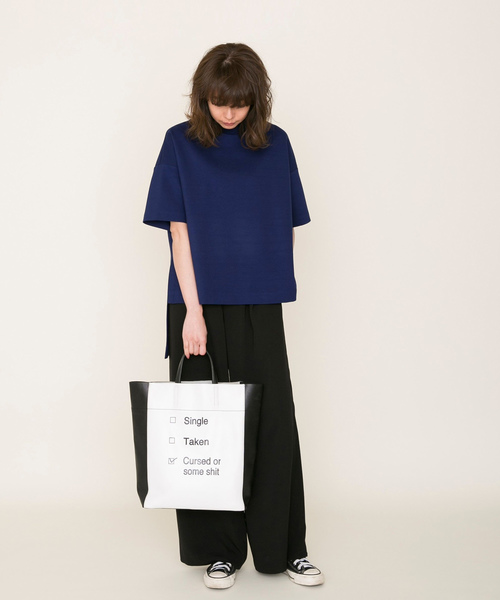 intoxic.（イントキシック）の「intoxic イントキシック 【RESONATES】new leather line "taken"（トートバッグ・レディース・ブラック/ホワイト/グレー/グリーン・FREE）」の15枚目の写真