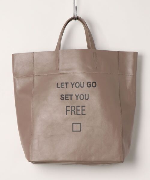 intoxic.（イントキシック）の「intoxic イントキシック 【RESONATES】new leather line "taken"（トートバッグ・レディース・ブラック/ホワイト/グレー/グリーン・FREE）」の3枚目の写真