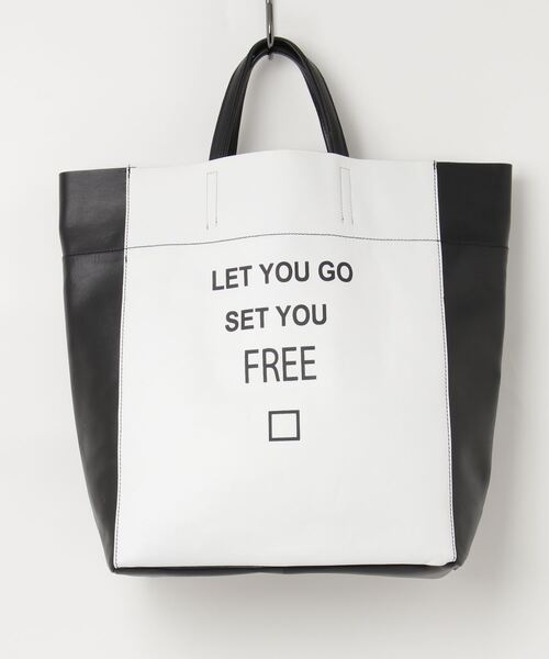 intoxic.（イントキシック）の「intoxic イントキシック 【RESONATES】new leather line "taken"（トートバッグ・レディース・ブラック/ホワイト/グレー/グリーン・FREE）」の5枚目の写真