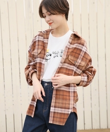 LOWRYS FARM | ＢＩＧチェックシャツ　804840(シャツ/ブラウス)
