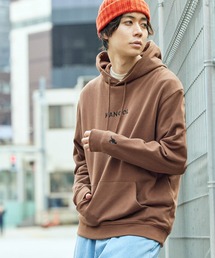 ▽WEB限定 KANGOL/カンゴール 別注ロゴ刺繍 オーバーサイズ プルオーバー フーディー パーカー