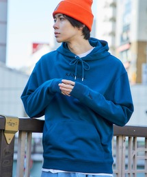 KANGOL | ▽WEB限定 KANGOL/カンゴール 別注ロゴ刺繍 オーバーサイズ プルオーバーパーカー(パーカー)