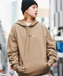 KANGOL | ▽WEB限定 KANGOL/カンゴール 別注ロゴ刺繍 オーバーサイズ プルオーバーパーカー(パーカー)