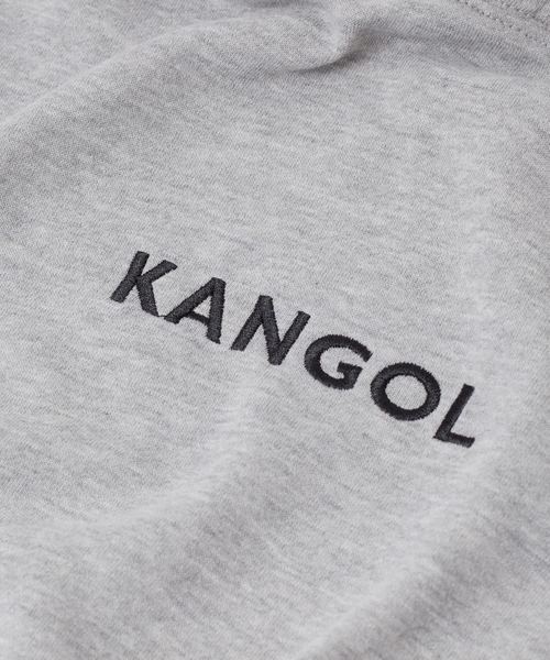 ▽WEB限定 KANGOL/カンゴール 別注ロゴ刺繍 オーバーサイズ プル