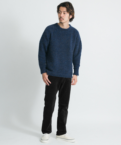 URBAN RESEARCH Sonny Label（アーバンリサーチサニーレーベル）の「コーデュロイストレッチテーパードパンツ（その他パンツ・メンズ・マスタード/ブラック/ブラウン/カーキ・MEDIUM/LARGE）」の13枚目の写真