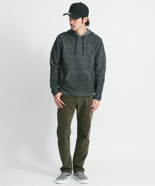 URBAN RESEARCH Sonny Label（アーバンリサーチサニーレーベル）の「コーデュロイストレッチテーパードパンツ（その他パンツ・メンズ・マスタード/ブラック/ブラウン/カーキ・MEDIUM/LARGE）」の21枚目の写真