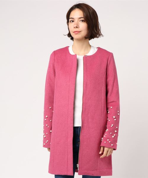 rienda スライバーメニーウェイPコート M ピンク 新品未使用 rienda スライバーメニーウェイPコート M ピンク 新品未使用 リエンダ