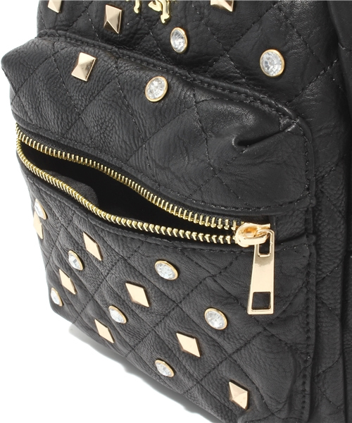 L.D.S.（エルディーエス）の「キルティングユニコーンリュック（メッセンジャーバッグ・レディース・ブラック系/ホワイト系/レッド系/ピンク系・FREE）」の8枚目の写真