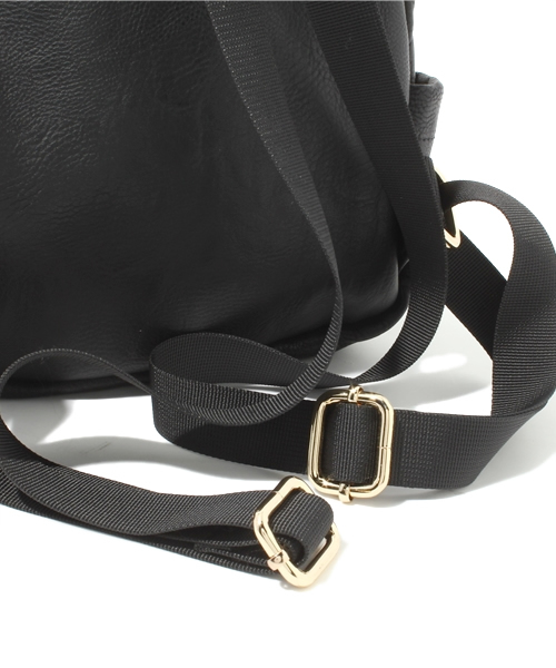 L.D.S.（エルディーエス）の「キルティングユニコーンリュック（メッセンジャーバッグ・レディース・ブラック系/ホワイト系/レッド系/ピンク系・FREE）」の12枚目の写真