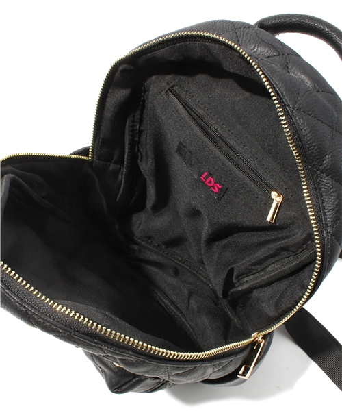 L.D.S.（エルディーエス）の「キルティングユニコーンリュック（メッセンジャーバッグ・レディース・ブラック系/ホワイト系/レッド系/ピンク系・FREE）」の11枚目の写真
