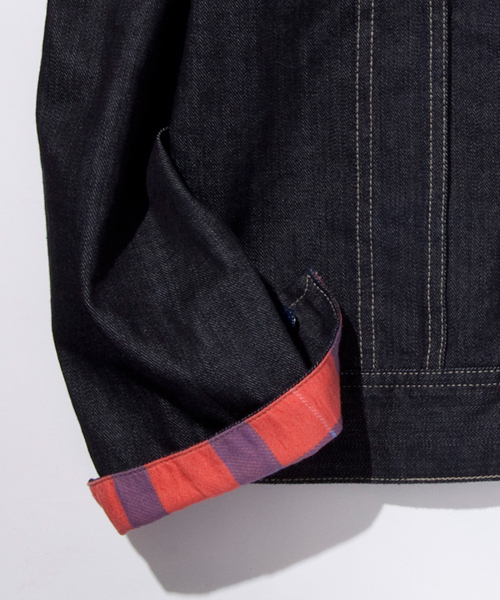 XLARGE(エクストララージ)の「LEE RIDERS JACKET(ブルゾン・メンズ・インディゴブルー・SMALL/MEDIUM/LARGE/X-LARGE)」の4枚目の写真