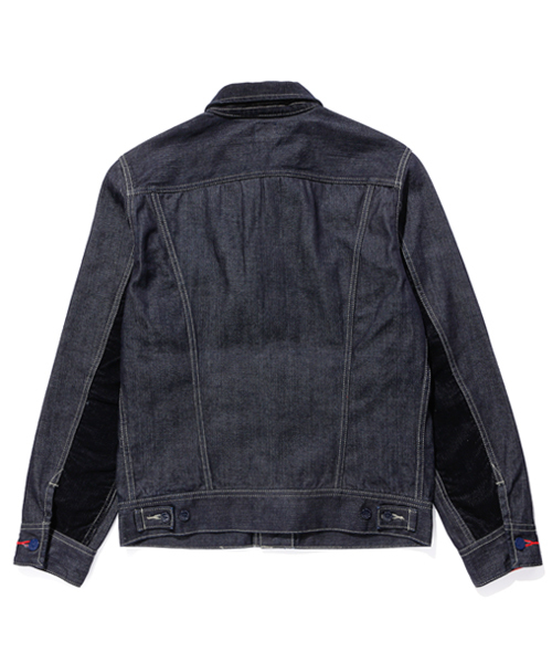 XLARGE(エクストララージ)の「LEE RIDERS JACKET(ブルゾン・メンズ・インディゴブルー・SMALL/MEDIUM/LARGE/X-LARGE)」の2枚目の写真