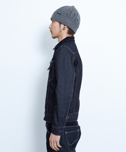 XLARGE(エクストララージ)の「LEE RIDERS JACKET(ブルゾン・メンズ・インディゴブルー・SMALL/MEDIUM/LARGE/X-LARGE)」の6枚目の写真
