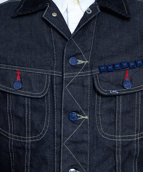 XLARGE(エクストララージ)の「LEE RIDERS JACKET(ブルゾン・メンズ・インディゴブルー・SMALL/MEDIUM/LARGE/X-LARGE)」の8枚目の写真