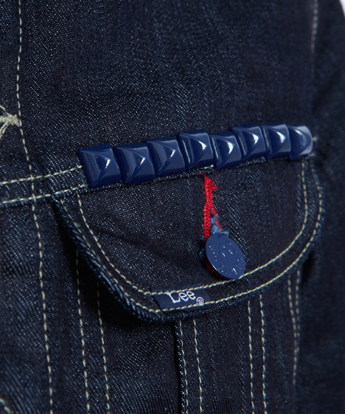 XLARGE(エクストララージ)の「LEE RIDERS JACKET(ブルゾン・メンズ・インディゴブルー・SMALL/MEDIUM/LARGE/X-LARGE)」の9枚目の写真