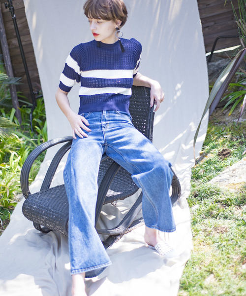 LADYMADE（レディメイド）の「H／W WIDE DENIM PANTS（その他パンツ・レディース・ブルー系その他・S/M）」の6枚目の写真