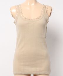 LOWRYS FARM | パターンメッシュタンク　824493(タンクトップ)