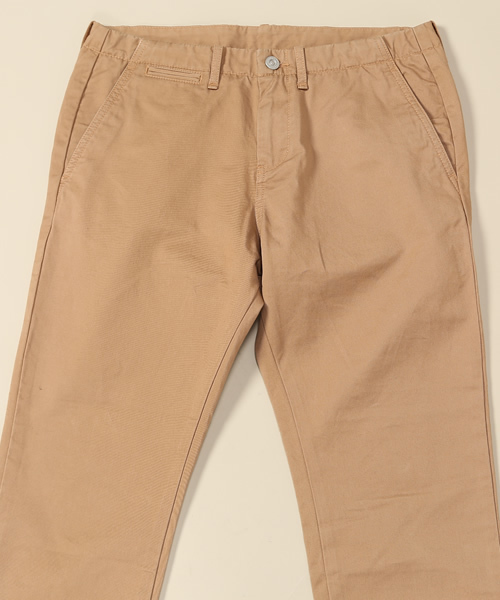 green label relaxing（グリーンレーベルリラクシング）の「GC テーパードチノパンツ ◆（チノパンツ・レディース・ベージュ/ネイビー/ライトピンク・36/40/38）」の4枚目の写真