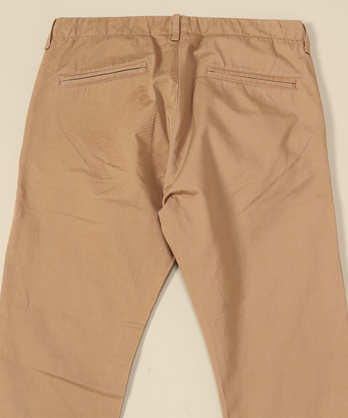 green label relaxing（グリーンレーベルリラクシング）の「GC テーパードチノパンツ ◆（チノパンツ・レディース・ベージュ/ネイビー/ライトピンク・36/40/38）」の5枚目の写真